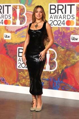 Tate McRae bei der Verleihung der 44. BRIT Awards 2023 in der O2 Arena. London, 02.03.2024