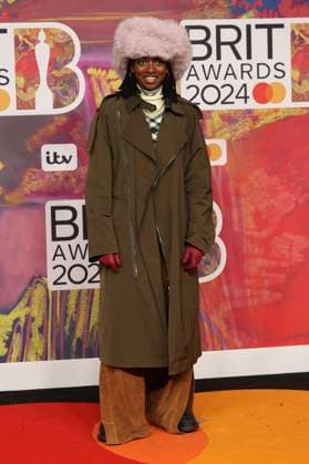 Little Simz bei der Verleihung der 44. BRIT Awards 2023 in der O2 Arena. London, 02.03.2024