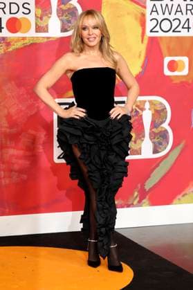 Kylie Minogue bei der Verleihung der 44. BRIT Awards 2023 in der O2 Arena. London, 02.03.2024