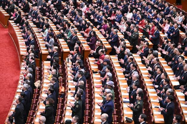 News Themen der Woche KW10 News Bilder des Tages (240304) -- BEIJING, March 4, 2024 -- The opening meeting of the second session of the 14th National Committee of the Chinese People s Political Consultative Conference (CPPCC) is held at the Great Hall of the People in Beijing, capital of China, March 4, 2024. ) (TWO SESSIONS) CHINA-BEIJING-CPPCC-ANNUAL SESSION-OPENING (CN) YanxYan 