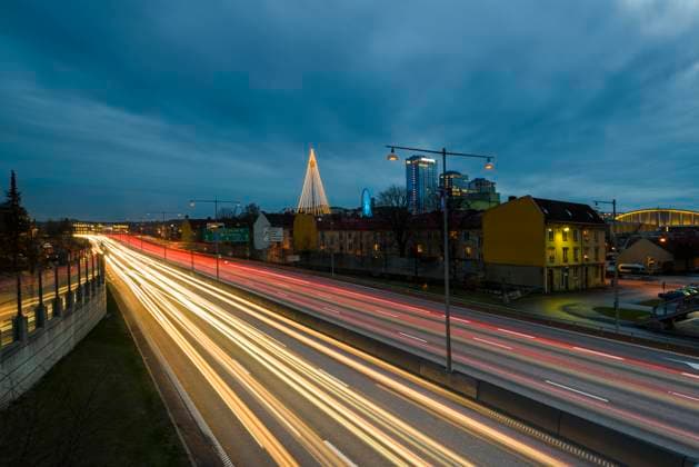 Traffic light trails Copyright: xJohnerxImagesx , johner2291111.jpg 