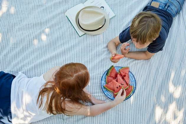 Friends eating water melon , model released Copyright: xJohnerxImagesx , johner2292560.jpg 