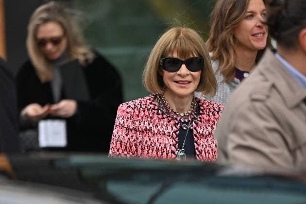 Entertainment Themen der Woche KW10 Entertainment Bilder des Tages PFW Chanel Outside Arrivals Anna Wintour attending the Chanel show during PFW in Paris, France on March 5, 2024. Photo by Julien Reynaud APS-Medias ABACAPRESS.COM Paris France  Copyright: xReynaudxJulien APS-Medias ABACAx