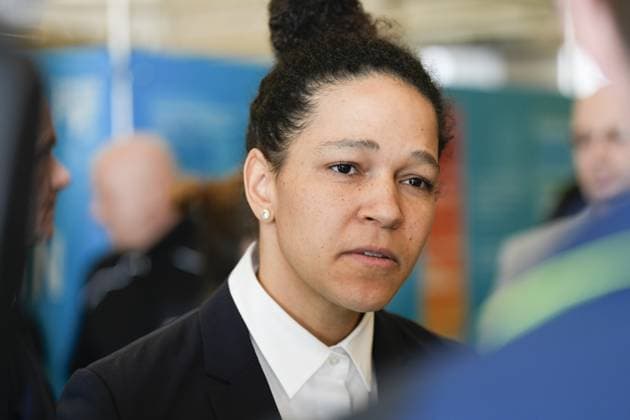100 Tage vor dem Anpfiff der UEFA EURO 2024, Celia äaöic 100 Tage vor dem Anpfiff der UEFA EURO 2024 lädt Sport- und Innenministerin Nancy Faeser zum Countdown Event in das Bundesministerium des Innern und für Heimat ein. Mit DFB-Sportdirektor Rudi Völler, Turnierdirektor der UEFA EURO 2024 Philipp Lahm und Turnierbotschafterin Celia äaöic Berlin Berlin GER