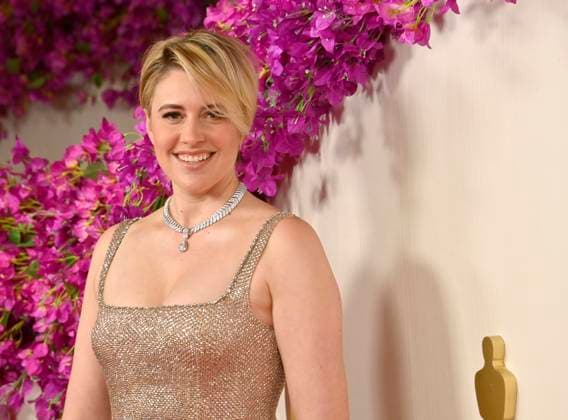 Greta Gerwig arrives on the red carpet at the 96th annual Academy Awards in Los Angeles, California on Sunday, March 10, 2024. Since 1929, the Oscars have recognized excellence in cinematic achievements.  LAP20240310207 JIMxRUYMEN