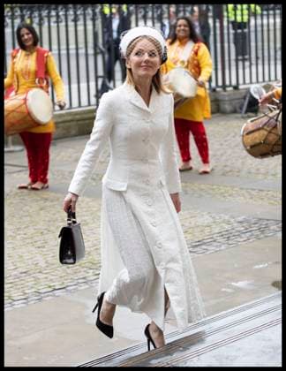 . 11 03 2024. London, United Kingdom. Gerri Halliwell arriving at the Commonwealth Day Service at Westminster Abbey in London. xStephenxLockx xi-Imagesx IIM-25047-0068