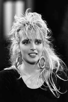 Nena (Gabriele Susanne Kerner) zu Gast in der NDR Talk Show im März 1987 *** Nena Gabriele Susanne Kerner as a guest on the NDR Talk Show in March 1987