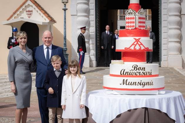 Bilder des Jahres 2024, Entertainment 03 März Entertainment Themen der Woche KW11 Entertainment Bilder des Tages Celebrations for the 66th anniversary of Prince Albert. NO TABLOID. Monaco Royal family celebrates Prince Albert II s 66th birthday on the Palace of Monaco square. NO TABLOIDS*** 302775 2024-03-14 Monaco Monaco Prince Albert II (Monaco); Wittstock, Charlene (Princesse de Monaco); Princesse Gabriella de Monaco; Prince Jacques de Monaco  Copyright: xVinajx-xPoolxCrystalx xStarfacex STAR_302775_010
