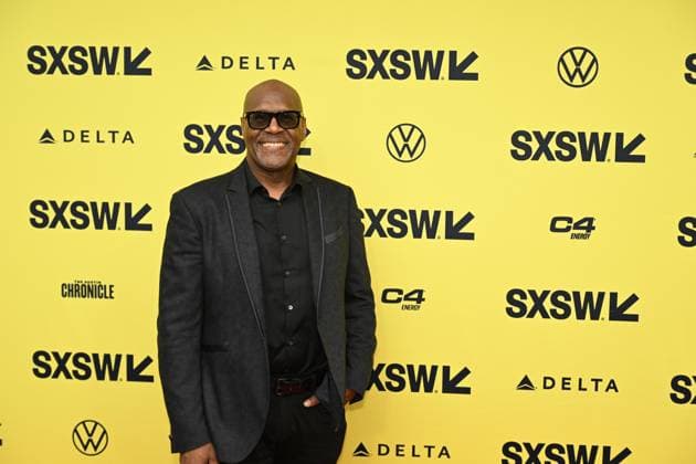 March 14, 2024, Austin, Tx, United States of America: Bon Jovi band member EVERETT BRADLEY on the red carpet for the premier of Thank You, Goodnight: The Bon Jovi Story during the South by Southwest Film and Music Festival on March 14, 2024 at the Paramount Theater in Austin, Texas. Austin United States of America - ZUMAw132 20240314_zap_w132_030 Copyright: xTomxWalkox