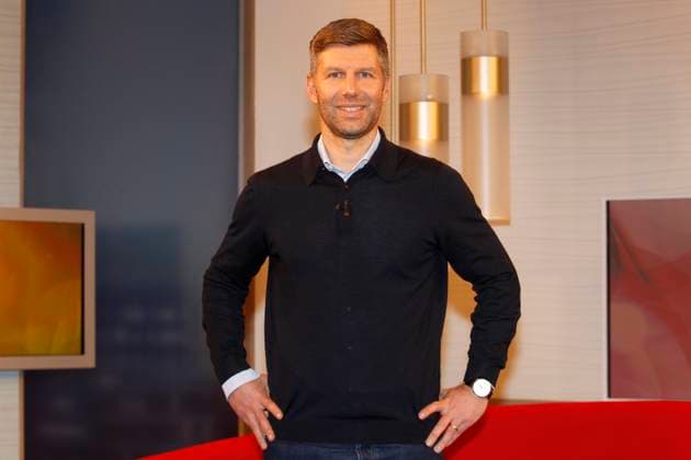 Entertainment Themen der Woche KW11 Entertainment Bilder des Tages Hamburg, Deutschland 15. März 2024: DAS! - Gäste auf dem Roten Sofa - 15.03.2024 Im Bild: Ex-Fußballprofi und Kommentator Thomas Hitzlsperger zu Gast auf dem roten Sofa von DAS! NDR Studio Hamburg *** Hamburg, Germany 15 March 2024 DAS guests on the Red Sofa 15 03 2024 In the picture former professional footballer and commentator Thomas Hitzlsperger as a guest on the red sofa of DAS NDR Studio Hamburg Copyright: xFotostandx xMeyerx