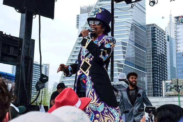 Bootsy Collins live auf dem auf dem SXSW Conference & Festivals 2024 auf der Lady Bird Lake Bühne. Austin, 15.03.2024