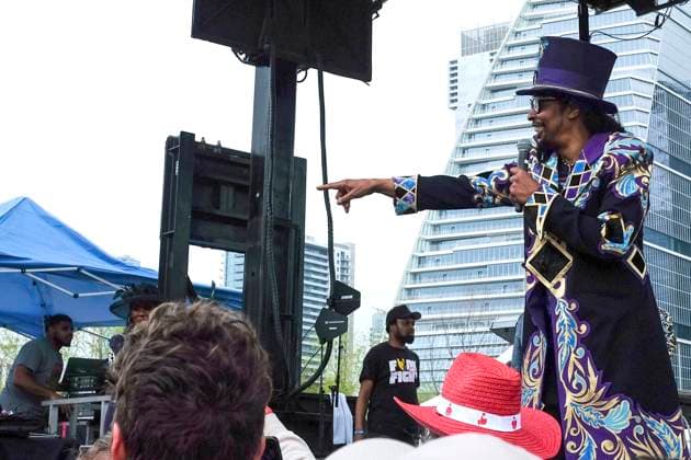 Bootsy Collins live auf dem auf dem SXSW Conference & Festivals 2024 auf der Lady Bird Lake Bühne. Austin, 15.03.2024