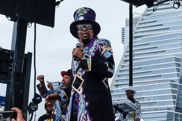 Bootsy Collins live auf dem auf dem SXSW Conference & Festivals 2024 auf der Lady Bird Lake Bühne. Austin, 15.03.2024