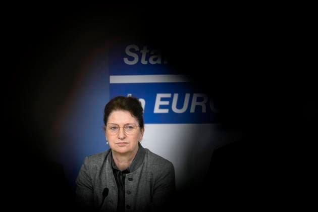 Christine Singer, Freie Waehler - Europawahlpgrogramm DEU, Deutschland, Germany, Berlin, 18.03.2024 Spitzenkandidatin Christine Singer der Freien Waehler bei der Pressekonferenz Freie Waehler Vorstellung Europawahlpgrogramm zur Europawahl in Berlin Deutschland Freie Wähler en: Top candidate of the Freie Waehler Free Voters Christine Singer at the press conference Freie Waehler presentation of the European election program for the European elections in Berlin Germany Free Voters Freie Wähler *** Christine Singer, Freie Waehler Europawahlpgrogramm DEU, Deutschland, Germany, Berlin, 18 03 2024 Top candidate Christine Singer of the Freie Waehler at the press conference Freie Waehler Präsentation Europawahlpgrogramm zur Europawahl in Berlin