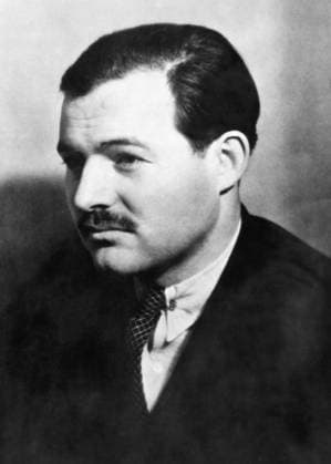 ERNEST HEMINGWAY (1899-1961). American writer.  Copyright: xGRANGERx xGRANGERx 0006864