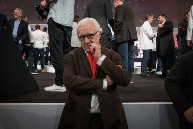 Michelin Guide For France Awards Ceremony - Tours Chef Alain Ducasse attends the Michelin Guide for France 2024 awards ceremony in Tours, center France on March 18, 2024. The Michelin guide awarded on March 18, 2024 62 stars to French restaurants, a class of 2024 rich in first honors, with 52 first stars, eight second stars and two triple-starred houses. Photo by Pascal Avenet ABACAPRESS.COM Tours Indre-et-Loire (37) France  Copyright: xAvenetxPascal ABACAx