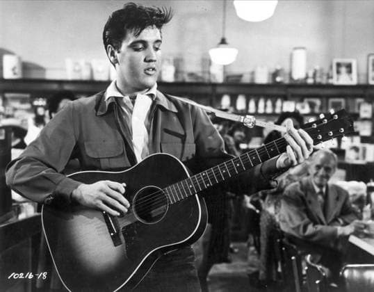 ELVIS PRESLEY (1935-1977). American popular singer. In the film King Creole, 1958.  Copyright: xGRANGERx xGRANGERx 0012960