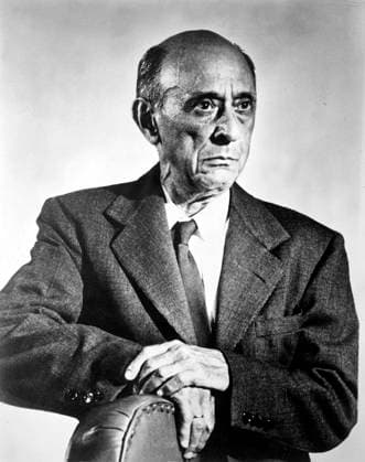 ARNOLD SCHOENBERG (1874-1951). Austrian composer.  Copyright: xGRANGERx xGRANGERx 0012981