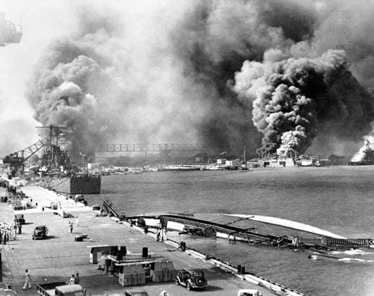 WORLD WAR II: PEARL HARBOR. Scene after the Japanese attack on 7 December 1941.  Copyright: xGRANGERx xGRANGERx 0016623