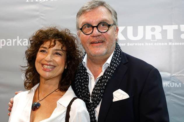 Isabel Varell und Hape Kerkeling bei der Verleihung des Comedy-Preises Recklinghäuser Hurz im Ruhrfestspielhaus. Recklinghausen, 18.03.2024