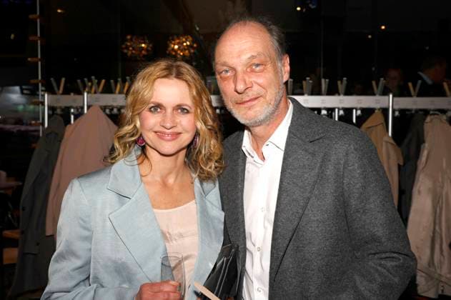 Christine Sommer mit Ehemann Martin Brambach bei der Verleihung des Comedy-Preises Recklinghäuser Hurz im Ruhrfestspielhaus. Recklinghausen, 18.03.2024