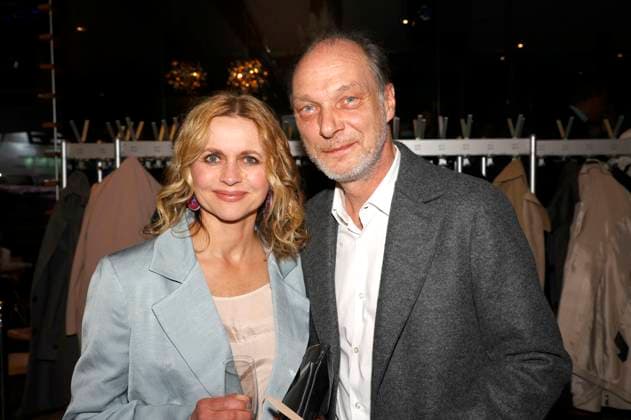 Christine Sommer mit Ehemann Martin Brambach bei der Verleihung des Comedy-Preises Recklinghäuser Hurz im Ruhrfestspielhaus. Recklinghausen, 18.03.2024