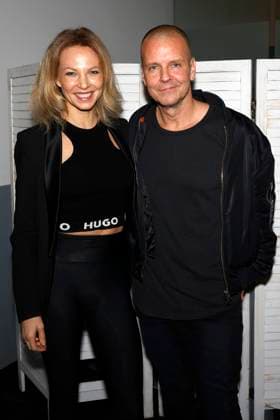 Birte Glang mit Ehemann Andre Tegeler DJ Moguai bei der Verleihung des Comedy-Preises Recklinghäuser Hurz im Ruhrfestspielhaus. Recklinghausen, 18.03.2024