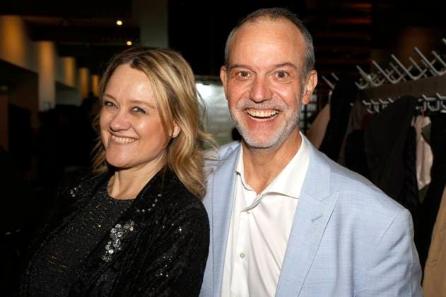 Lisa Feller und Rene Steinberg bei der Verleihung des Comedy-Preises Recklinghäuser Hurz im Ruhrfestspielhaus. Recklinghausen, 18.03.2024