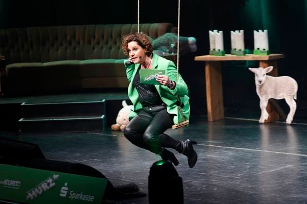 Steffi Neu bei der Verleihung des Comedy-Preises Recklinghäuser Hurz im Ruhrfestspielhaus. Recklinghausen, 18.03.2024