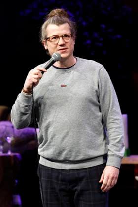 Thomas Schmidt bei der Verleihung des Comedy-Preises Recklinghäuser Hurz im Ruhrfestspielhaus. Recklinghausen, 18.03.2024