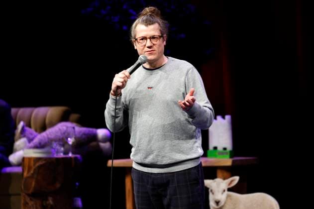 Thomas Schmidt bei der Verleihung des Comedy-Preises Recklinghäuser Hurz im Ruhrfestspielhaus. Recklinghausen, 18.03.2024