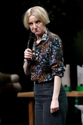 Shari Litt bei der Verleihung des Comedy-Preises Recklinghäuser Hurz im Ruhrfestspielhaus. Recklinghausen, 18.03.2024