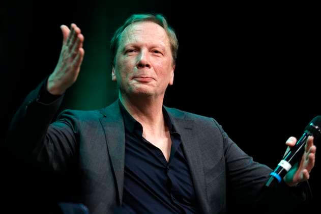 Achim Hagemann Pawel Popolski bei der Verleihung des Comedy-Preises Recklinghäuser Hurz im Ruhrfestspielhaus. Recklinghausen, 18.03.2024
