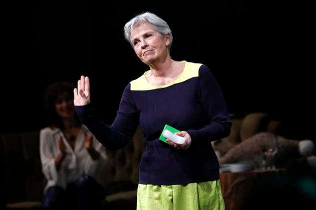 Gerburg Jahnke bei der Verleihung des Comedy-Preises Recklinghäuser Hurz im Ruhrfestspielhaus. Recklinghausen, 18.03.2024