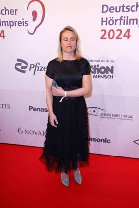 Verena Bentele bei der Verleihung vom Deutschen Hoerfilmpreis am 19.03.2024 in Berlin Deutscher Hoerfilmpreis 2024 in Berlin