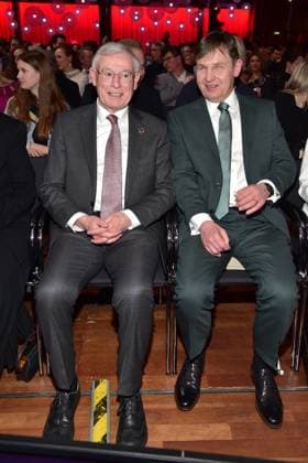 22. HörfilmPreis 2024 Horst Köhler, Andreas Bethke, Geschäftsführer 22. Deutscher Hörfilmpreis 2024 in der Hauptstadtrepräsentanz der Deutschen Telekom in Berlin, am 19.03.2024
