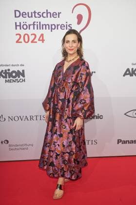 Nadine Heidenreich - Verleihung des 22.Deutschen Hoerfilmpreis 2024 in der Hauptstadtrepraesentanz der Deutschen Telekom in Berlin am 19.03.2024. 22. Deutscher Hoerfilmpreis 2024