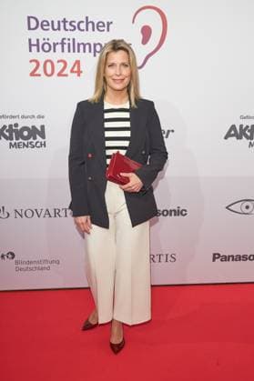 Valerie Niehaus - Verleihung des 22.Deutschen Hoerfilmpreis 2024 in der Hauptstadtrepraesentanz der Deutschen Telekom in Berlin am 19.03.2024. 22. Deutscher Hoerfilmpreis 2024