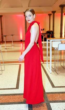 Sina Martens beim Deutschen Hoerfilmpreis 2024 in der Hauptstadtrepraesentanz der Deutschen Telekom Berlin.