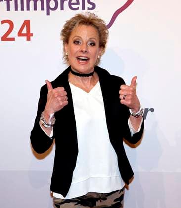 Tanja Schumann beim Deutschen Hoerfilmpreis 2024 in der Hauptstadtrepraesentanz der Deutschen Telekom Berlin.