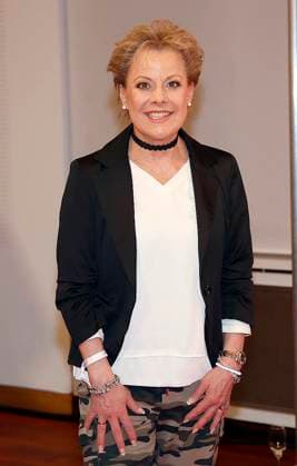Tanja Schumann beim Deutschen Hoerfilmpreis 2024 in der Hauptstadtrepraesentanz der Deutschen Telekom Berlin.