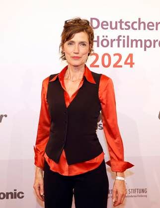 Julia Bremermann beim Deutschen Hoerfilmpreis 2024 in der Hauptstadtrepraesentanz der Deutschen Telekom Berlin.