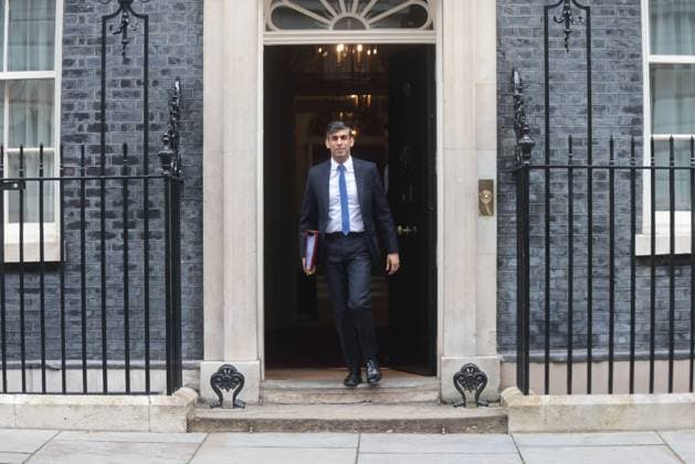 News Themen der Woche KW12 News Bilder des Tages . 20 03 2024. London, United Kingdom. Prime Minister Rishi Sunak Leaving For PMQs. Prime Minister Rishi Sunak departs No10 Downing Street for PMQs at the House of Commons.  xMartynxWheatleyx xi-Imagesx IIM-25076-0001
