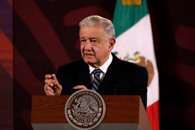 Mexican President, Lopez Obrador Daily Briefing March 20, 2024, Mexico City, Mexico:Mexico™s President, Andres Manuel Lopez Obrador gesticulates while answers question for the media during his daily briefing at the National Palace. on March 20, 2024 in Mexico City, Mexico (Photo by Luis Barron Eyepix Group) Copyright: xLuisxBarronx xEyepixxGroupx LB_20032024_114626