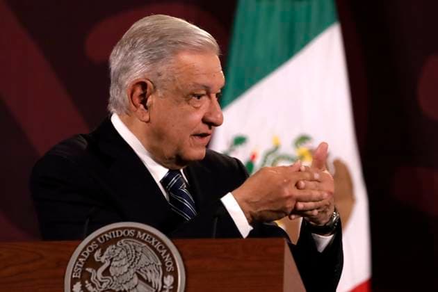 March 20, 2024, Mexico City, Mexico:MexicoÃ¢â‚¬â ¢s President, Andres Manuel Lopez Obrador gesticulates while answers question for the media during his daily briefing at the National Palace. on March 20, 2024 in Mexico City, Mexico Mexico City Mexico - ZUMAe321 20240320_zia_e321_006 Copyright: xLuisxBarronx