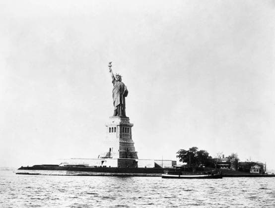 STATUE OF LIBERTY, c1890. Photographed c1890.  Copyright: xGRANGERx xGRANGERx 0040144