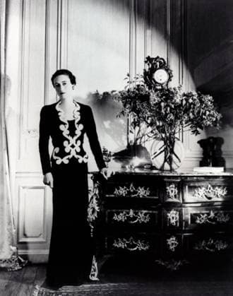 Mrs Wallis Simpson Duchess of Windsor (Mrs Wallis Simpson) - wearing an emerald ring which was included in the sale of her personal jewellery collection, held in Geneva by Sothebys on 2nd 3rd April 1987. Date: 12.12.1986., Credit:Uppa.co.uk Avalon United Kingdom  Copyright: xUppa.co.ukx xAvalonx 0559535766