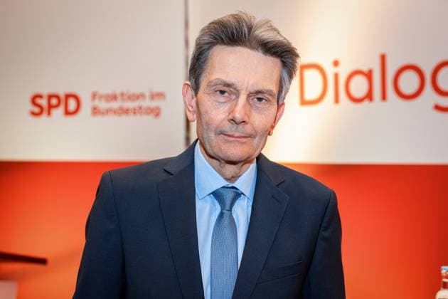 Rolf Mützenich, SPD, bei der Verleihung des Otto-Wels-Preises im Deutschen Bundestag, 20.3.2024, Bundestag, Reichstagsgebäude, Berlin, Deutschland
