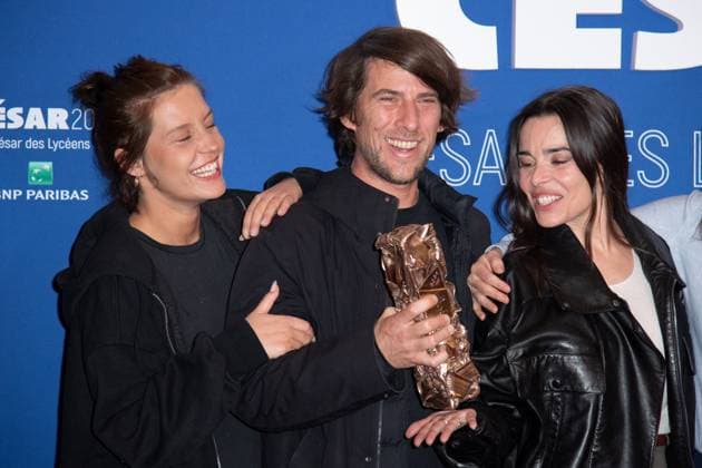 Cesar Des Lyceens 2024 Award Grand Rex Elodie Bouchez, Hugo Selignac and Adele Exarchopoulos attending the Cesar Des Lyceens 2024 Award at the Grand Rex Cinema in Paris, France, on March 20, 2024. Photo by Aurore Marechal ABACAPRESS.COM Paris France  Copyright: xMarechalxAurore ABACAx