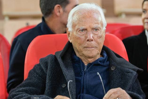 Giorgio Armani Attends Euroleague Game - Monaco Giorgio Armani attends the match between AS Monaco and EA7 Emporio Armani Milano in the Euroleague regular season in Monaco, on March 20, 2024. Photo by Laurent Coust ABACAPRESS.COM Monaco Monaco  Copyright: xCoustxLaurent ABACAx